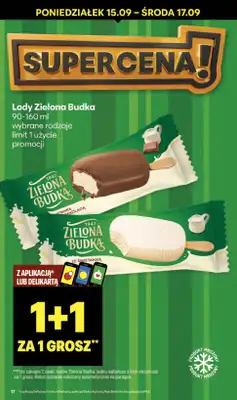 Delikatesy Centrum - gazetka promocyjna Gazetka  do środy 17.09 - strona 17