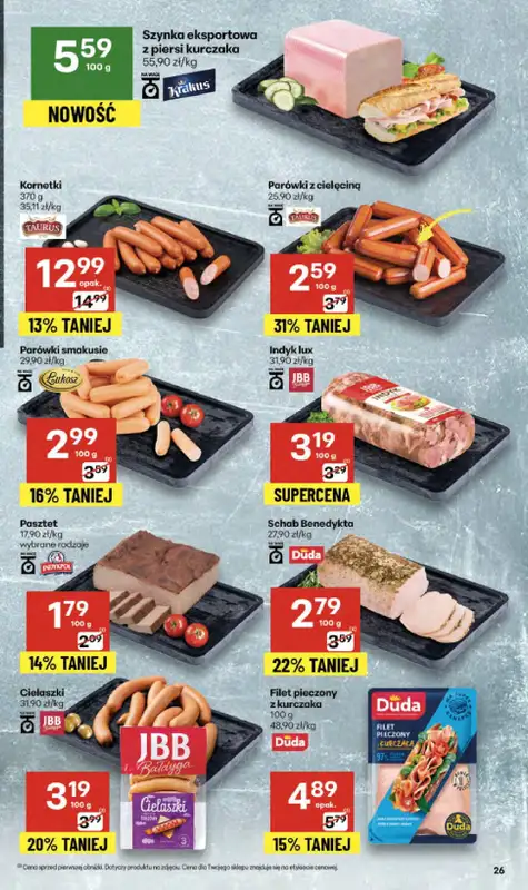 Delikatesy Centrum - gazetka promocyjna Gazetka  do środy 17.09 - strona 26