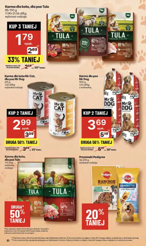 Delikatesy Centrum - gazetka promocyjna Gazetka  do środy 17.09 - strona 51