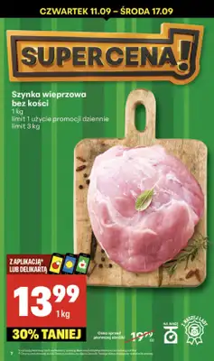 Delikatesy Centrum - gazetka promocyjna Gazetka  do środy 17.09 - strona 7