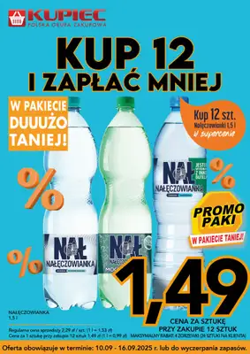 Kupiec - gazetka promocyjna Promopaki od środy 10.09 do wtorku 16.09 - strona 5