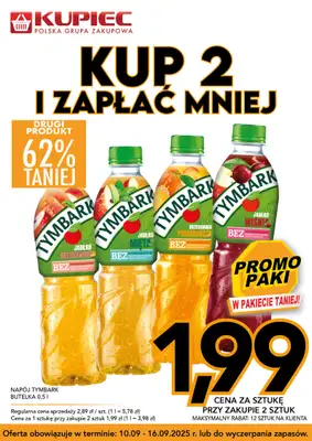 Kupiec - gazetka promocyjna Promopaki od środy 10.09 do wtorku 16.09 - strona 3