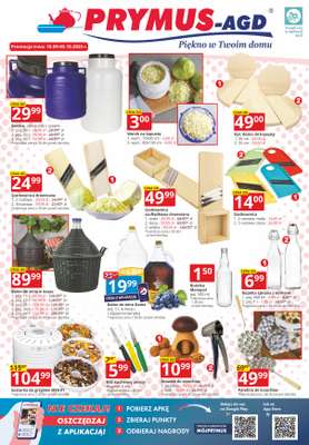 Prymus AGD - gazetka promocyjna Gazetka od środy 10.09 do piątku 03.10