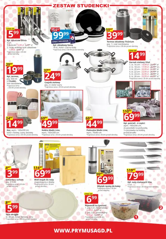 Prymus AGD - gazetka promocyjna Gazetka od środy 10.09 do piątku 03.10 - strona 3