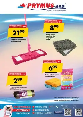 Prymus AGD - gazetka promocyjna Plakat promocyjny od środy 10.09 do wtorku 30.09 Prymus AGD - gazetka promocyjna Plakat promocyjny od środy 10.09 do wtorku 30.09