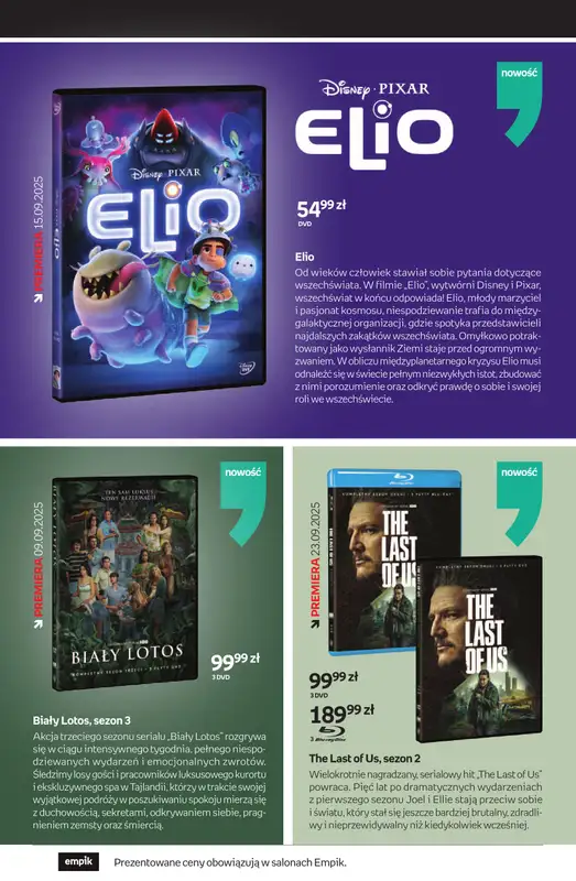 Empik - gazetka promocyjna Złap promocje na domową rozrywkę od środy 10.09 do wtorku 23.09 - strona 13