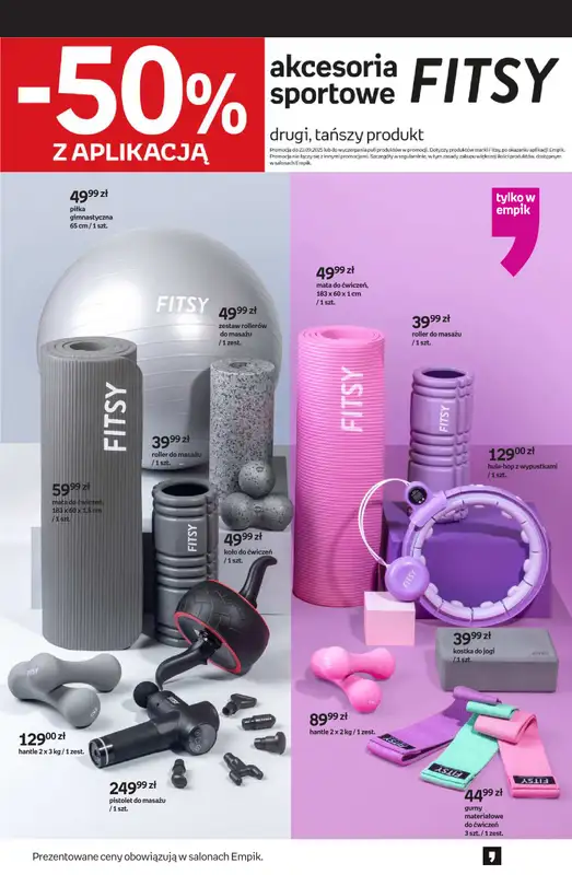 Empik - gazetka promocyjna Złap promocje na domową rozrywkę od środy 10.09 do wtorku 23.09 - strona 5