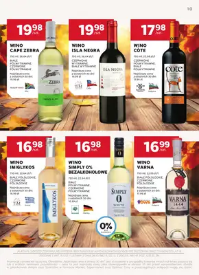 Stokrotka - gazetka promocyjna W dobrym smaku od czwartku 11.09 do środy 08.10 - strona 10