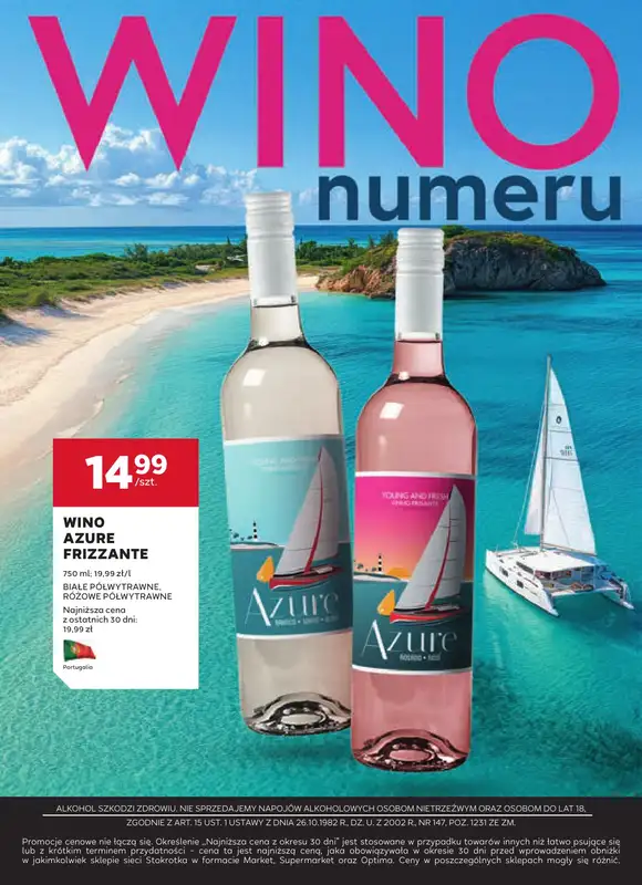 Stokrotka - gazetka promocyjna W dobrym smaku od czwartku 11.09 do środy 08.10 - strona 15