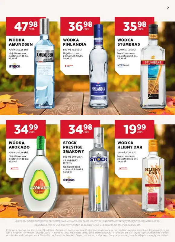 Stokrotka - gazetka promocyjna W dobrym smaku od czwartku 11.09 do środy 08.10 - strona 2