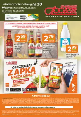 Społem Częstochowa - gazetka promocyjna Gazetka od czwartku 18.09 do wtorku 30.09 - strona 12