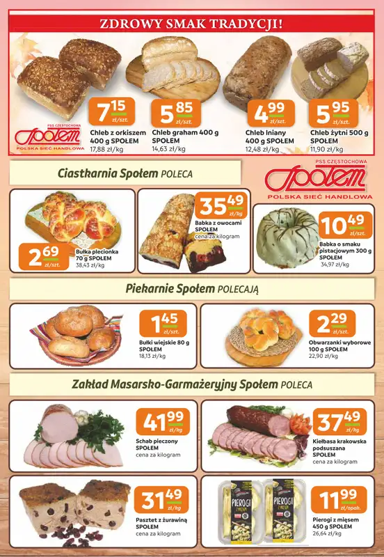 Społem Częstochowa - gazetka promocyjna Gazetka od czwartku 18.09 do wtorku 30.09 - strona 2