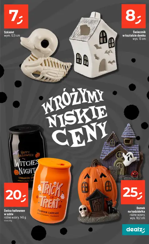 Dealz - gazetka promocyjna Wróżymy niskie ceny  do piątku 31.10 - strona 25