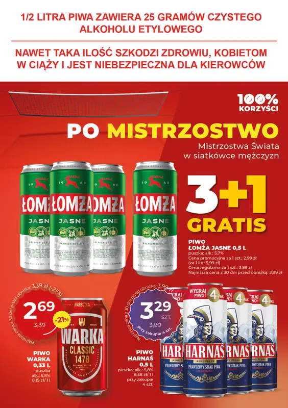 Duży Ben - gazetka promocyjna Gazetka piwna od środy 10.09 do wtorku 23.09 - strona 9