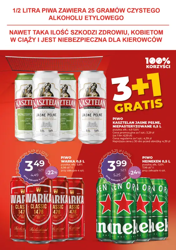 Duży Ben - gazetka promocyjna Gazetka piwna od środy 10.09 do wtorku 23.09 - strona 10