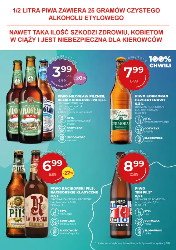 Duży Ben - gazetka promocyjna Gazetka piwna od środy 10.09 do wtorku 23.09 - strona 17