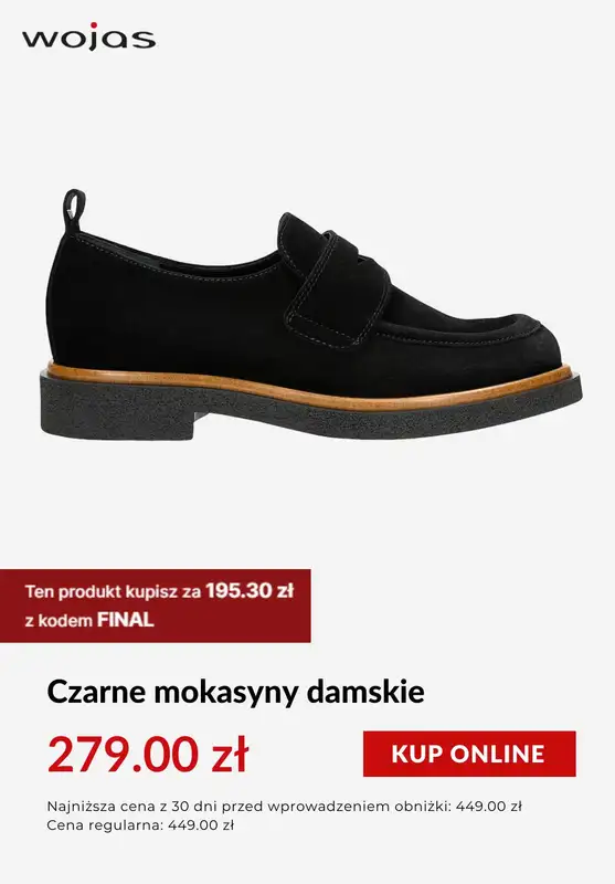 Wojas - gazetka promocyjna Do -30% na wyprzedaż od środy 10.09 do wtorku 16.09 - strona 3