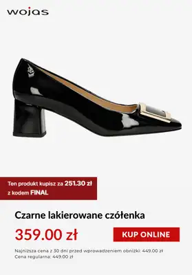 Wojas - gazetka promocyjna Do -30% na wyprzedaż od środy 10.09 do wtorku 16.09 - strona 4