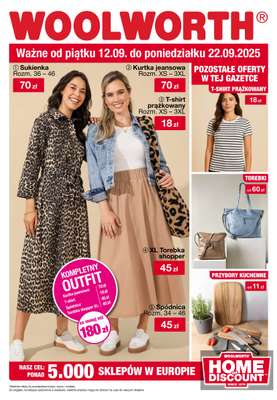 Woolworth - gazetka promocyjna Gazetka od piątku 12.09 do poniedziałku 22.09
