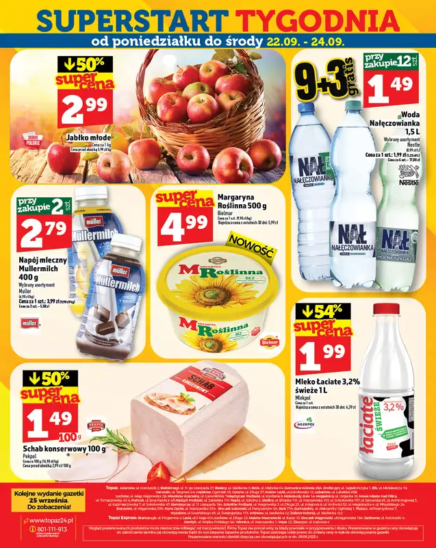 TOPAZ - gazetka promocyjna Gazetka od czwartku 18.09 do środy 24.09 - strona 28