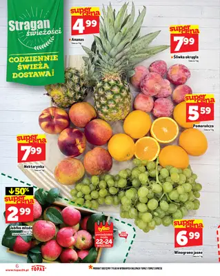 TOPAZ - gazetka promocyjna Gazetka od czwartku 18.09 do środy 24.09 - strona 6 TOPAZ - gazetka promocyjna Gazetka od czwartku 18.09 do środy 24.09 - strona 6