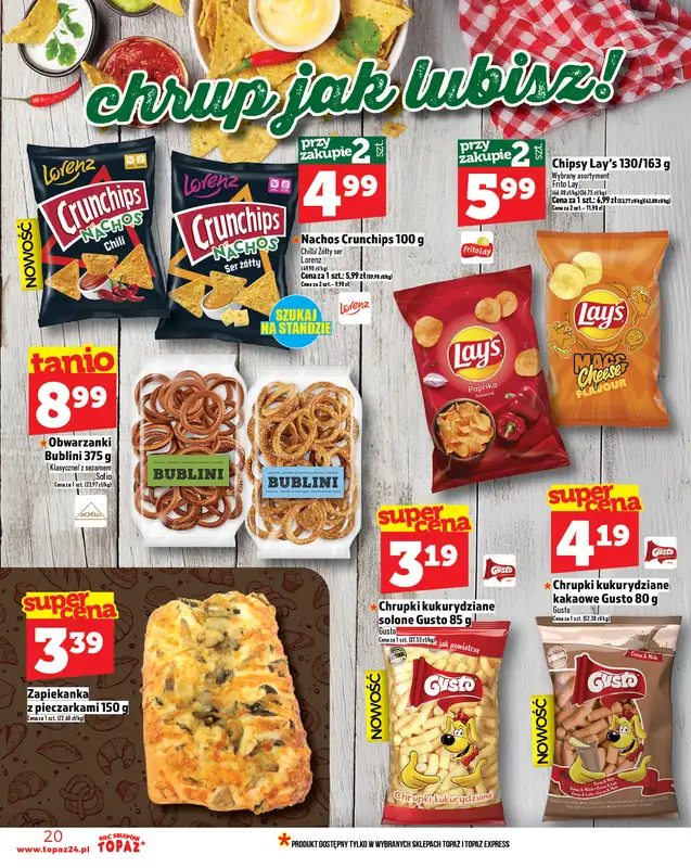 TOPAZ - gazetka promocyjna Gazetka od czwartku 18.09 do środy 24.09 - strona 20