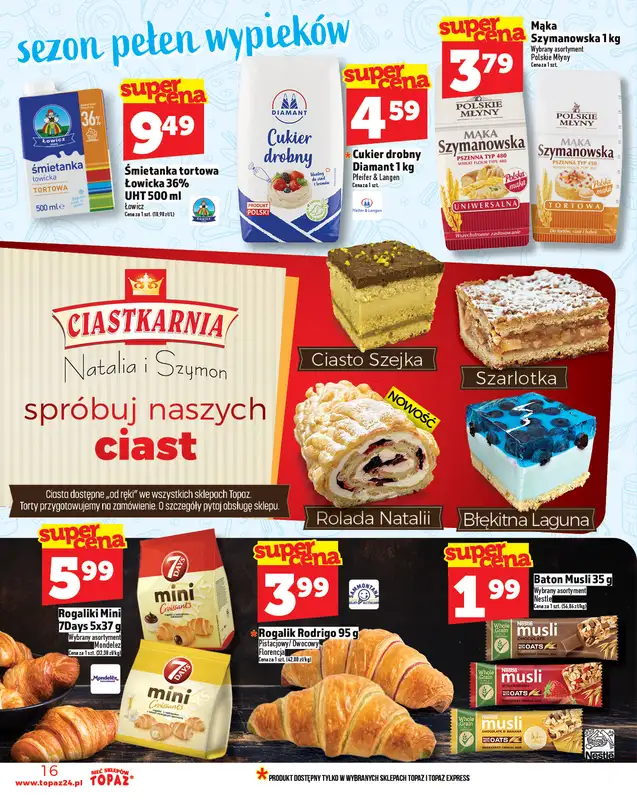 TOPAZ - gazetka promocyjna Gazetka od czwartku 18.09 do środy 24.09 - strona 16