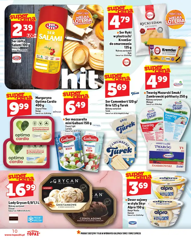 TOPAZ - gazetka promocyjna Gazetka od czwartku 18.09 do środy 24.09 - strona 10