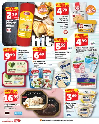 TOPAZ - gazetka promocyjna Gazetka od czwartku 18.09 do środy 24.09 - strona 10 TOPAZ - gazetka promocyjna Gazetka od czwartku 18.09 do środy 24.09 - strona 10