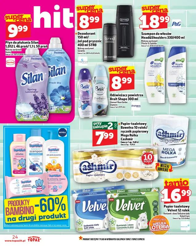 TOPAZ - gazetka promocyjna Gazetka od czwartku 18.09 do środy 24.09 - strona 24