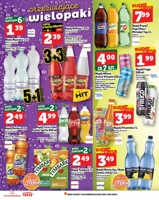 TOPAZ - gazetka promocyjna Gazetka od czwartku 18.09 do środy 24.09 - strona 22
