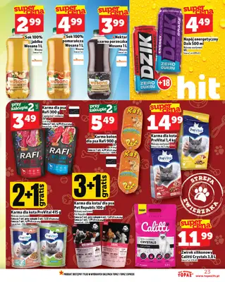 TOPAZ - gazetka promocyjna Gazetka od czwartku 18.09 do środy 24.09 - strona 23 TOPAZ - gazetka promocyjna Gazetka od czwartku 18.09 do środy 24.09 - strona 23