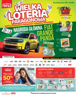 TOPAZ - gazetka promocyjna Gazetka od czwartku 18.09 do środy 24.09 - strona 4 TOPAZ - gazetka promocyjna Gazetka od czwartku 18.09 do środy 24.09 - strona 4