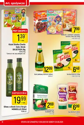 Delikatesy Piotruś Pan - gazetka promocyjna Gazetka od czwartku 11.09 do soboty 20.09 - strona 16