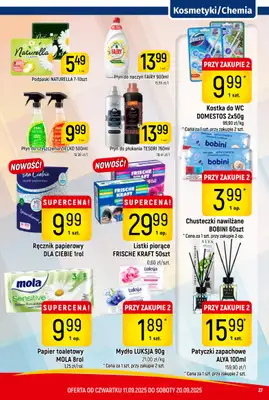 Delikatesy Piotruś Pan - gazetka promocyjna Gazetka od czwartku 11.09 do soboty 20.09 - strona 27