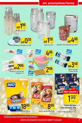 Delikatesy Piotruś Pan - gazetka promocyjna Gazetka od czwartku 11.09 do soboty 20.09 - strona 17