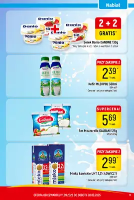 Delikatesy Piotruś Pan - gazetka promocyjna Gazetka od czwartku 11.09 do soboty 20.09 - strona 11