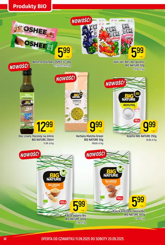 Delikatesy Piotruś Pan - gazetka promocyjna Gazetka od czwartku 11.09 do soboty 20.09 - strona 22