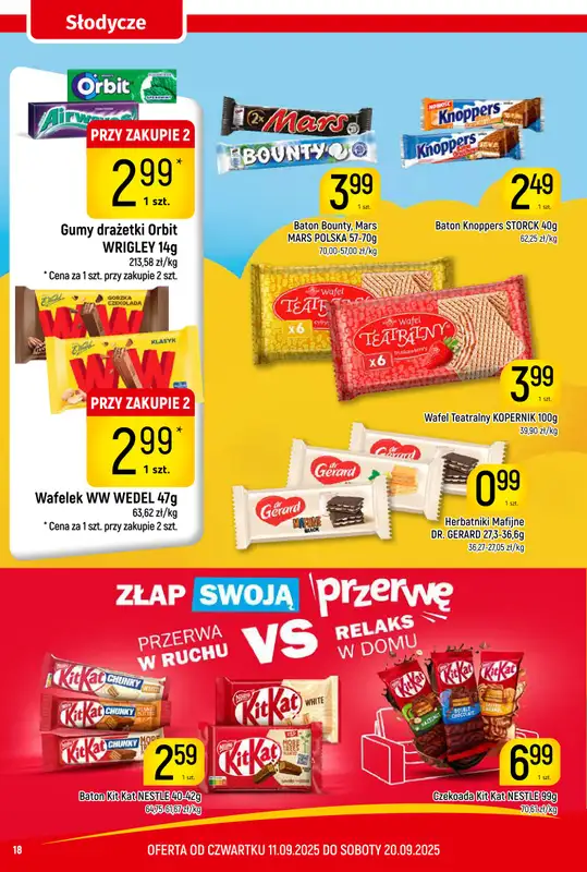 Delikatesy Piotruś Pan - gazetka promocyjna Gazetka od czwartku 11.09 do soboty 20.09 - strona 18