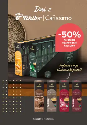 Tchibo - gazetka promocyjna Dni Cafissimo w Tchibo od czwartku 11.09 do poniedziałku 22.09 Tchibo - gazetka promocyjna Dni Cafissimo w Tchibo od czwartku 11.09 do poniedziałku 22.09