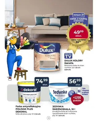 PSB Mrówka - gazetka promocyjna Gazetka od czwartku 11.09 do soboty 20.09 - strona 14