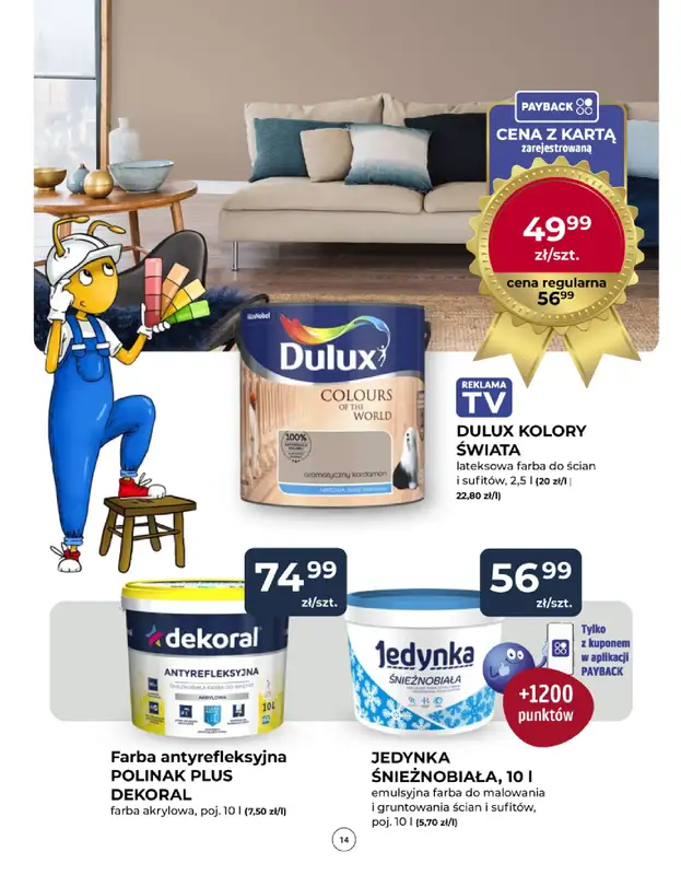 PSB Mrówka - gazetka promocyjna Gazetka od czwartku 11.09 do soboty 20.09 - strona 14