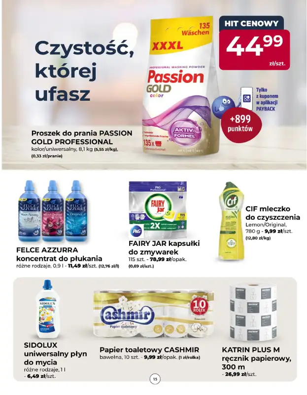 PSB Mrówka - gazetka promocyjna Gazetka od czwartku 11.09 do soboty 20.09 - strona 15