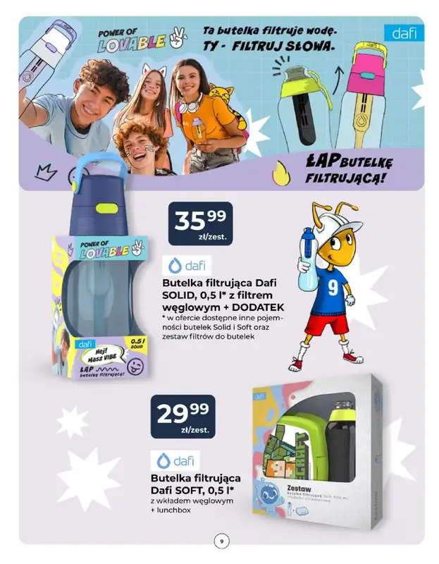 PSB Mrówka - gazetka promocyjna Gazetka od czwartku 11.09 do soboty 20.09 - strona 9