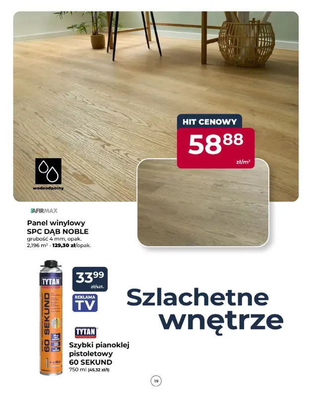 PSB Mrówka - gazetka promocyjna Gazetka od czwartku 11.09 do soboty 20.09 - strona 19