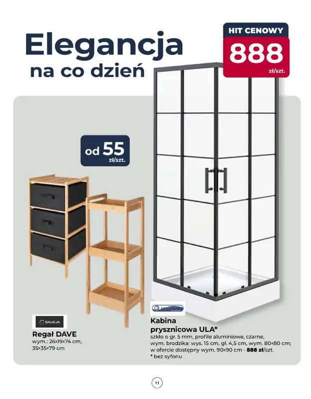 PSB Mrówka - gazetka promocyjna Gazetka od czwartku 11.09 do soboty 20.09 - strona 11