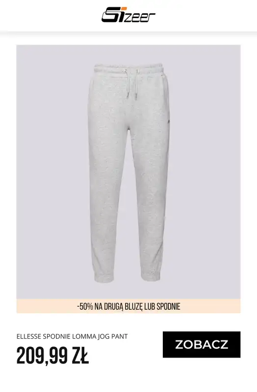 Sizeer - gazetka promocyjna Mix&Match: -50% na drugą bluzę lub spodnie od czwartku 11.09 do środy 17.09 - strona 3