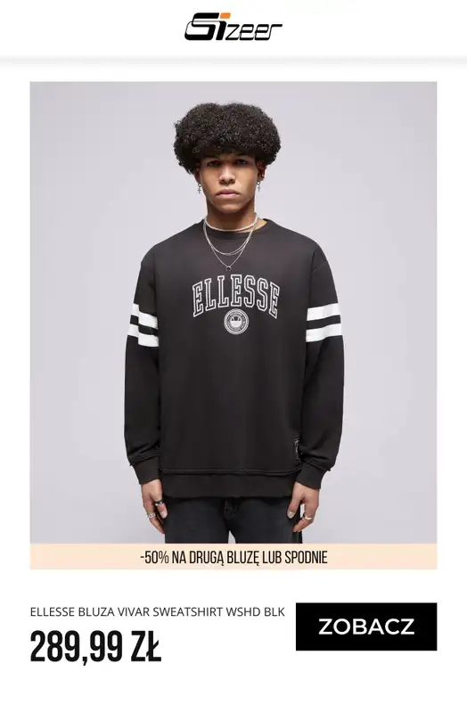 Sizeer - gazetka promocyjna Mix&Match: -50% na drugą bluzę lub spodnie od czwartku 11.09 do środy 17.09 - strona 11