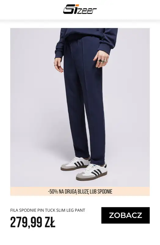 Sizeer - gazetka promocyjna Mix&Match: -50% na drugą bluzę lub spodnie od czwartku 11.09 do środy 17.09 - strona 7