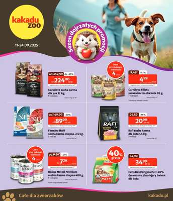 KAKADU - gazetka promocyjna Gazetka od czwartku 11.09 do środy 24.09